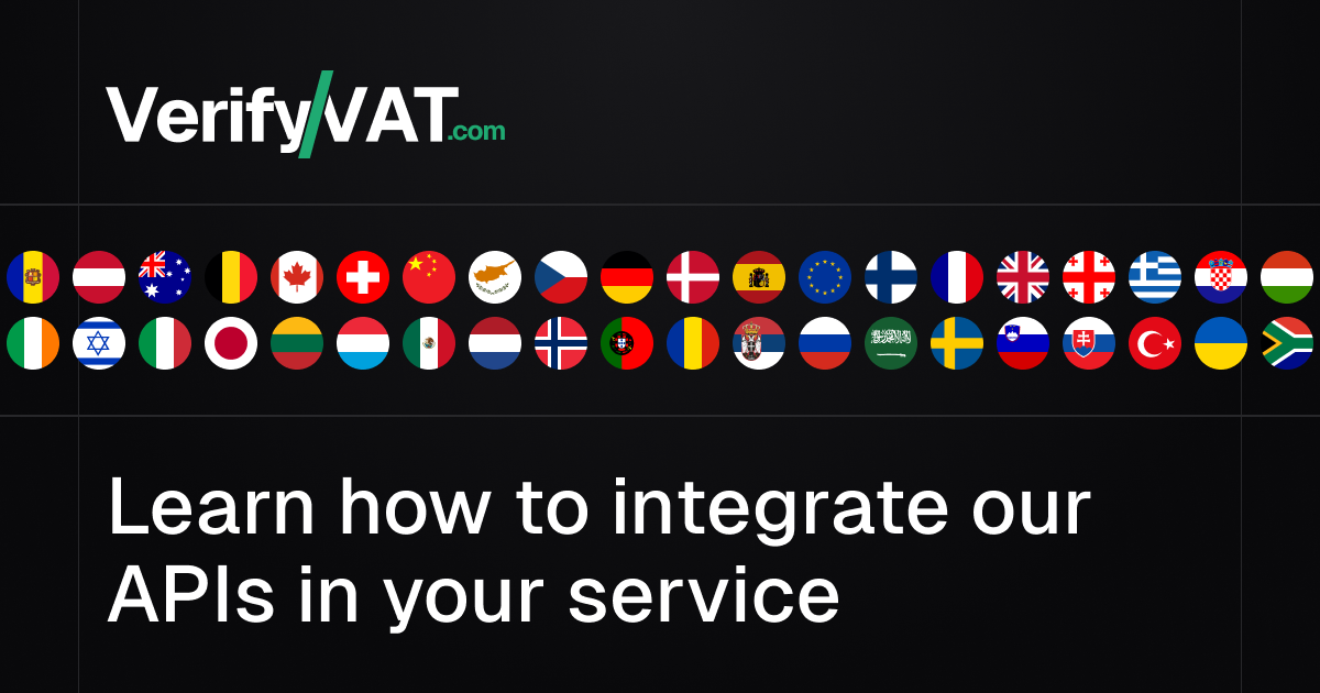 Docs › Authentication | VerifyVAT
